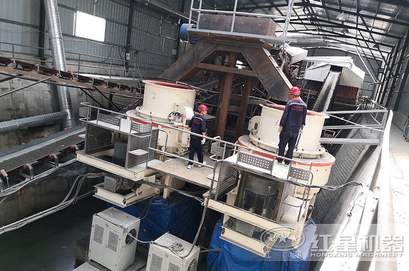 制砂機(jī)生產(chǎn)現(xiàn)場圖6