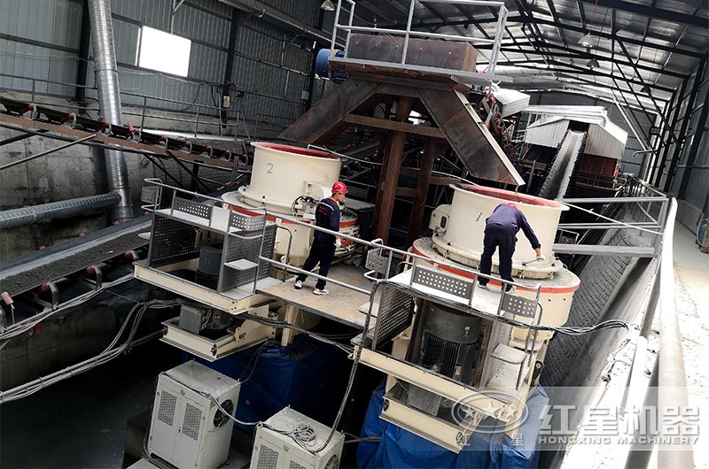 A7制砂機應(yīng)用現(xiàn)場