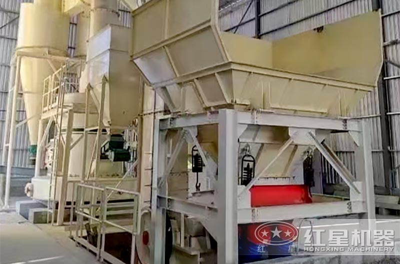 磨粉生產(chǎn)線現(xiàn)場