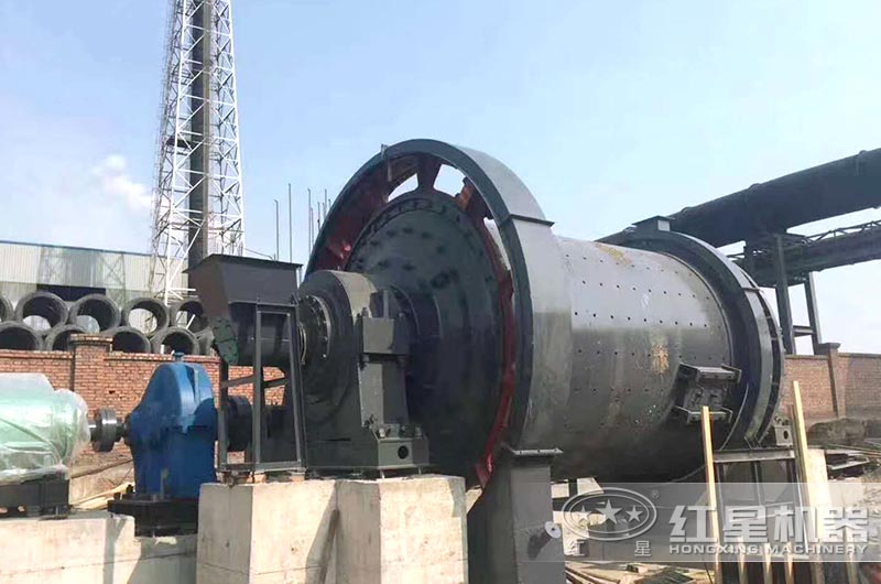 紅星配置球磨機(jī)現(xiàn)場圖