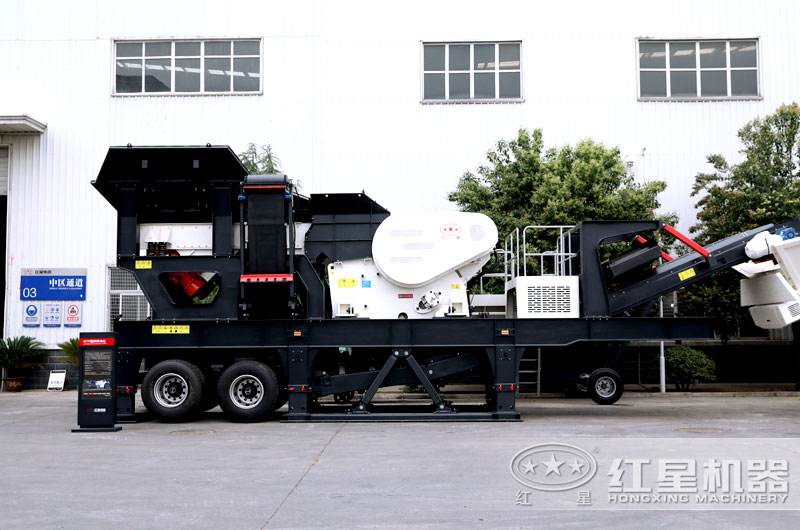 工地建筑垃圾破碎機時產(chǎn)200噸現(xiàn)場，輕松實現(xiàn)變廢為寶