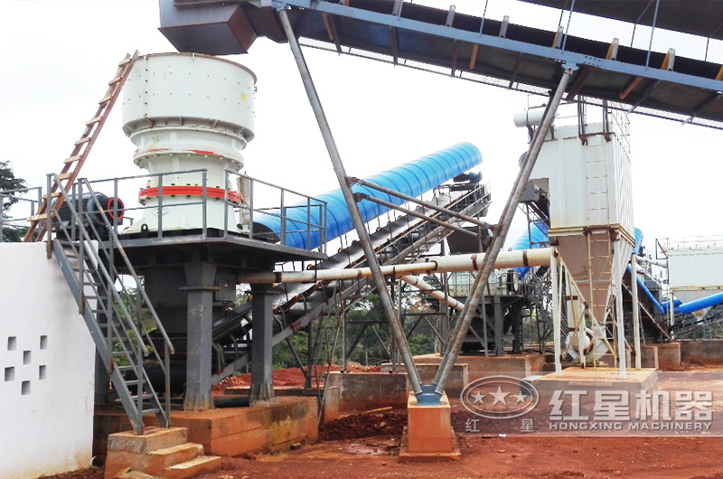 圖解單缸圓錐破碎機(jī)工作原理，含型號(hào)參數(shù)