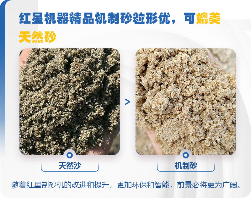 混凝土用河沙好還是機(jī)制砂好？骨料生產(chǎn)線工藝流程是什么？