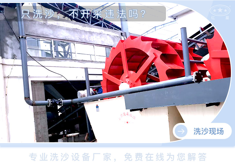 只洗沙不開(kāi)采也違法嗎？洗沙場(chǎng)需要什么手續(xù)？
