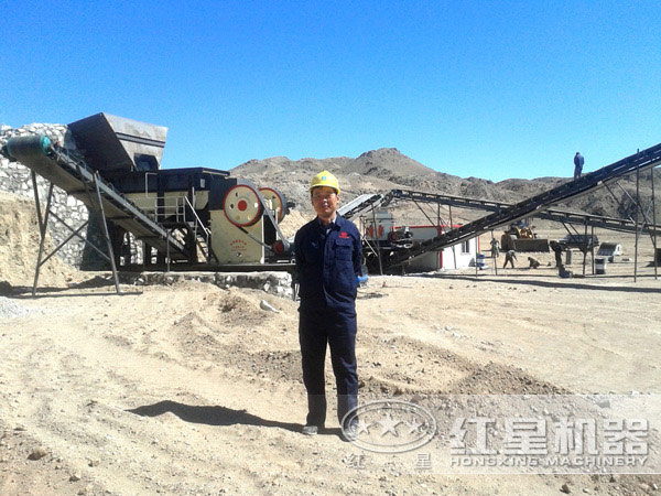 CJ系列歐版顎式破碎機現(xiàn)場圖