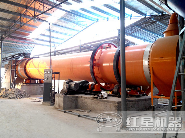 河南水渣烘干機(jī)現(xiàn)場圖